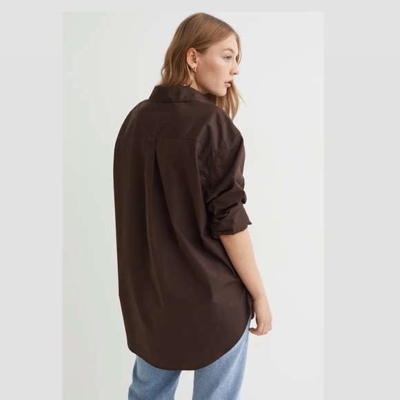 Pierre Cardin Oversized Boyfriend Shirt - Picture 2 of 9